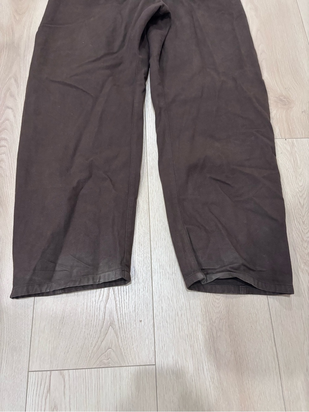 Lemaire Dark Brown Twisted Pant - Picture 8 of 11